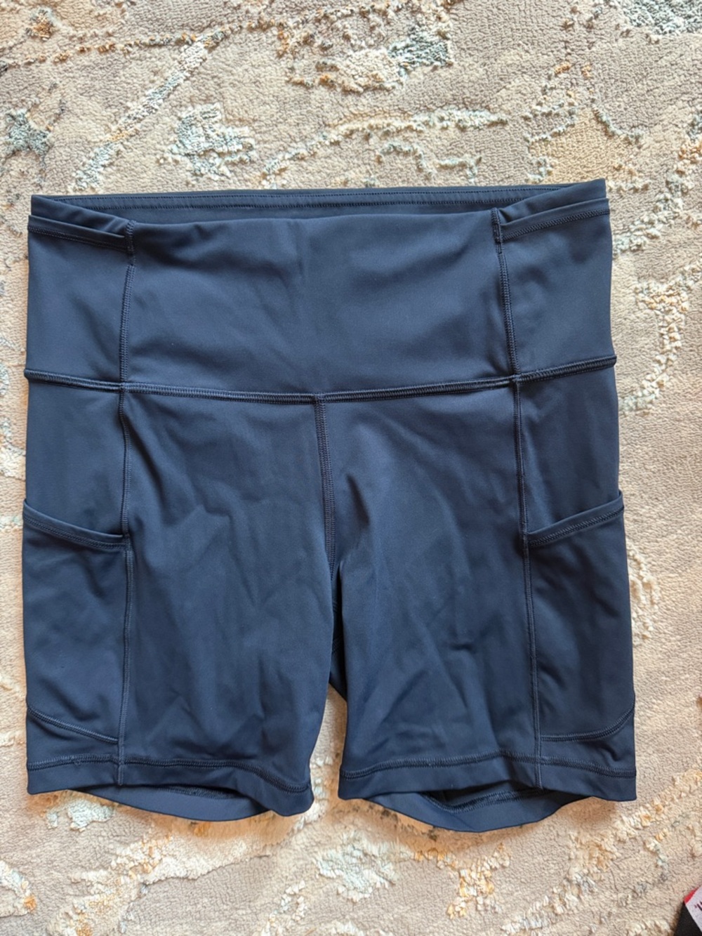 lululemon athletica Black Athletic Shorts with Side Pockets